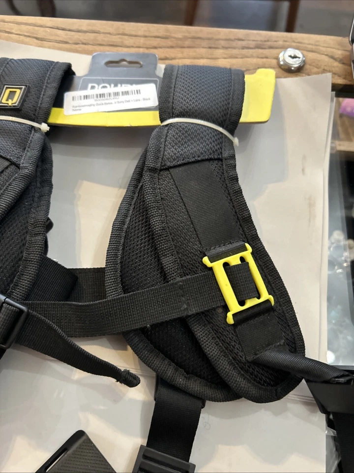 Professional Double Dual Shoulder Belt Harness Holder For DSLR Camera Canon Sony - Image 4 of 4