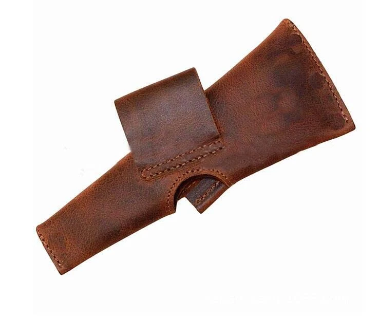 axe hatchet blade scabbard sheath cover case waist belt bag holder leather H93 - Image 2 of 4