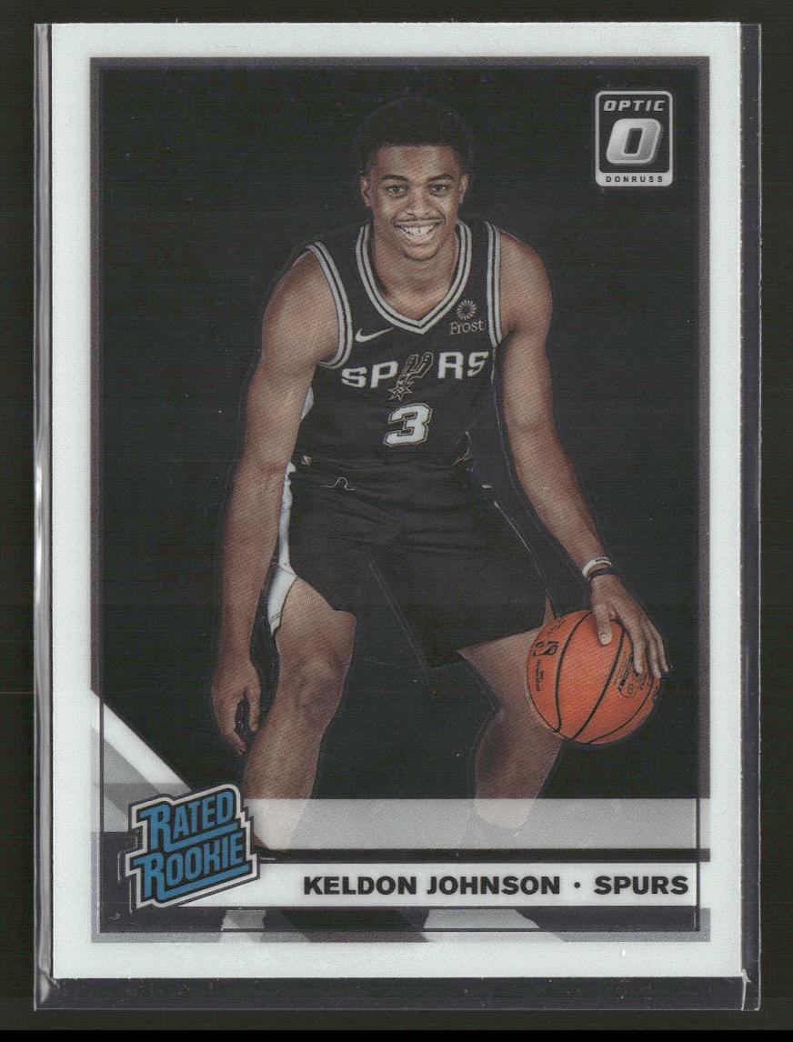 2019-20 Donruss Optic #186 Keldon Johnson