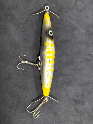 Leurre Vintage Heddon Dying Flutter 9205 Y - Neuf En Boîte - Pêche Bass