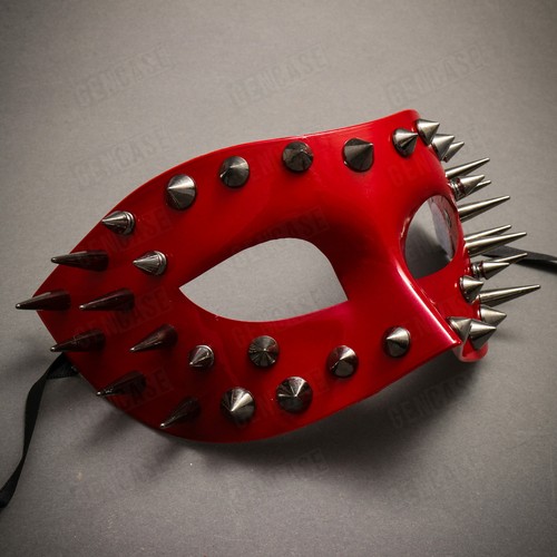 Steampunk Spike Halloween Men & Women Cosplay Costume Masquerade Wild Party Mask - Picture 60 of 61