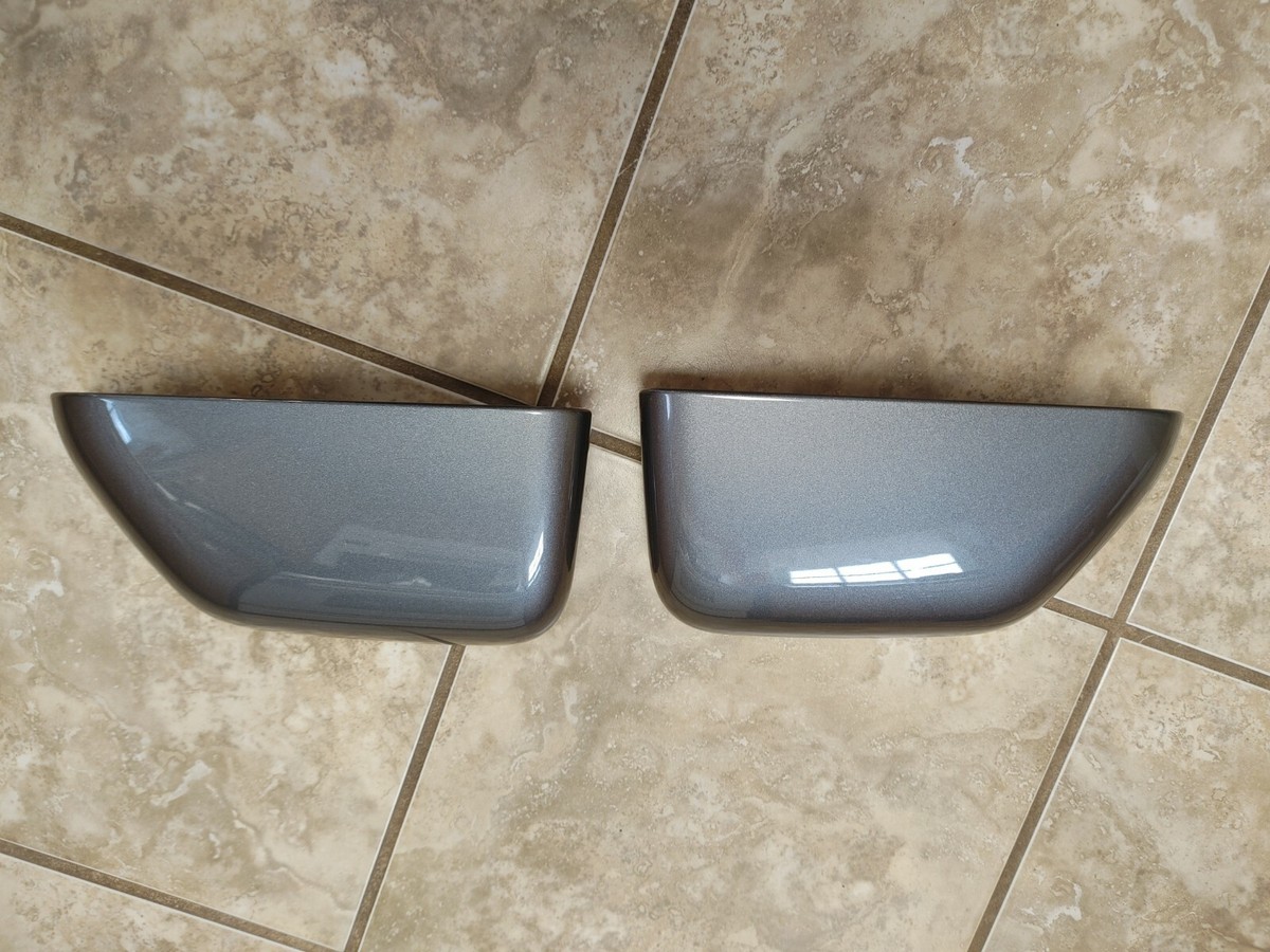 2017-22 F-250 custom PAINTED Mirror Caps PAIR- MAGNETIC gray | eBay