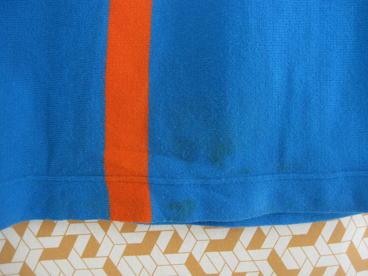 Maillot Cycliste Berger Maille SUM vintage Acrylique 70'S jersey - L