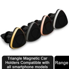 Triangle Magnetic Car Holders - Keep Your Smartphone Secure on the Go!
