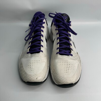 Nike Zoom Kobe 5 V Inline White Black Varsity Purple 386429 101