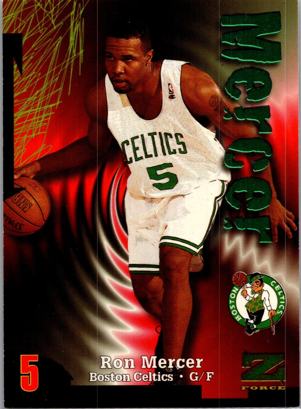 1997-98 SkyBox Z-Force #116 Ron Mercer