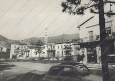 MARSAGLIA Corte Brugnatella auto Fiat 500 Primo Bar Piacenza Cartolina