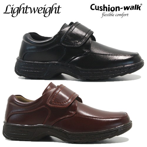 MENS WIDE FIT WALKING SHOES DRIVING ORTHOPAEDIC EASY TOUCH COMFORT