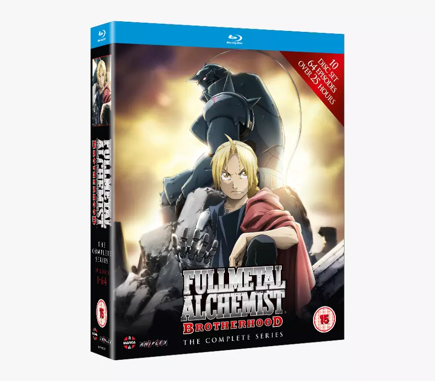 Fullmetal Alchemist : Brotherhood - Complete Series DVD Full Collection 1  and 2