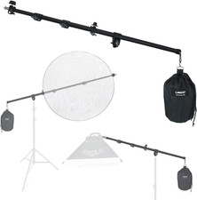 store Photography Video Studio Pro Boom Arm with Reflector Holder and Counterwei