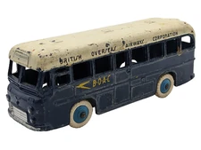 Vintage Dinky Toys Meccano Blue BOAC 283 Bus British Overseas Airway Corporation