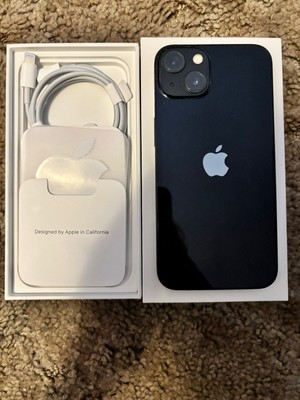  HAS TIKTOK Apple iPhone 13 - 128 GB - Black (T-Mobile) O B O(Same Day Ship)