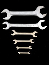 British Standard Whitworth Open Ended Spanner Wrench Set 6 Pcs British Standard Whitworth Open Ended Spanner Wrench Set 6 Pcs