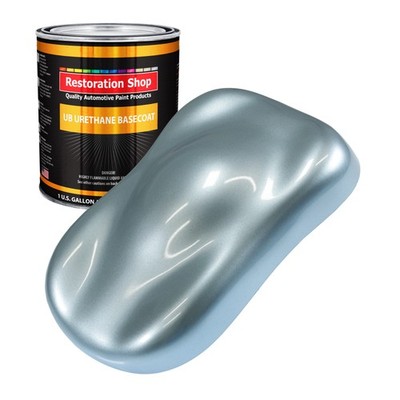 Ice Blue Metallic 1 Gallon URETHANE BASECOAT Car Auto Body Paint