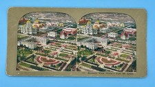 1904 St Louis World  s Fair Birdseye View Stereoview Card No 17 Exposition