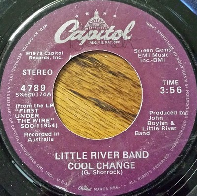 Little River Band - Cool Change (7'', Single, Jac)