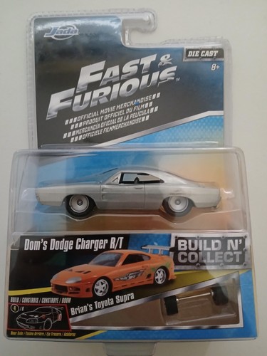 Jada Fast & Furious DOM'S DODGE CHARGER R/T Build N’ Collect Diecast