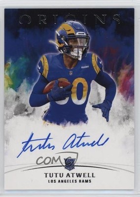 2021 Panini Origins Rookie Tutu Atwell #RA-CA Auto RC 0rd2