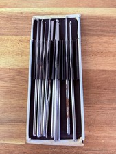 Vintage Milward Crochet Hooks Lot Made in England Metal Needles