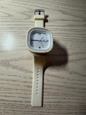 RIVIERA White Silicone Watch Untested