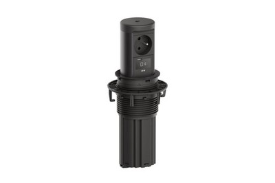 Bachmann ELEVATOR 2 1xUTE 1xUSB C BM0020531 Multi-Tischsteckdose ELEVATOR