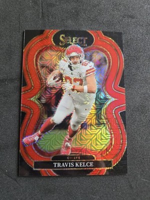 2025 Panini Select #307 Travis Kelce Red Suite Level #/49