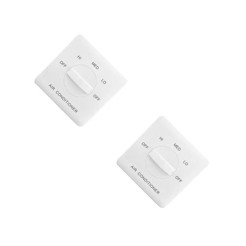  2 Pack Lüfter-geschwindigkeitsregler Drehzahlregler Für Ventilator