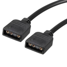 50cm Length ARGB Splitter Cable Female to Female 3 Pin Extension Wire, 2Pcs