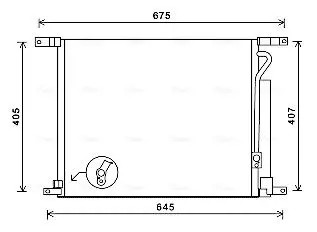 PRASCO DWA5139D Condensatore con essiccatore - Immagine 3