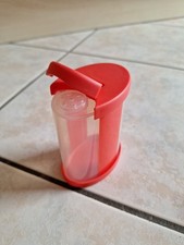 Tupperware Orient GewürzStreuer 275 ml  Deckel 2 Streu Schüttvorrichtung Rot