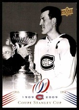 2008-09 CANADIENS CENTENNIAL BUTCH BOUCHARD 1956 STANLEY CUP # 8 #184