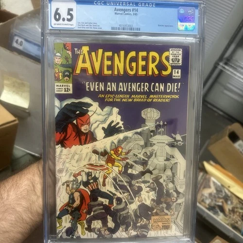 AVENGERS #14 - CGC 6.5 - Off WHITE PAGES - Watcher Appearance - High Grade