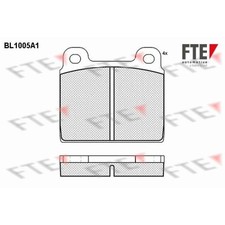 Plaquette de frein Porsche 912