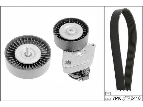 Keilrippenriemensatz FüR Mercedes W203 W204 Cl203 S203 S204 W211 1.6 1.8 02-14-image