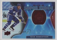 2020 Upper Deck Trilogy Rookie Super Stage Red Foil 201/999 Nick Robertson 08kl