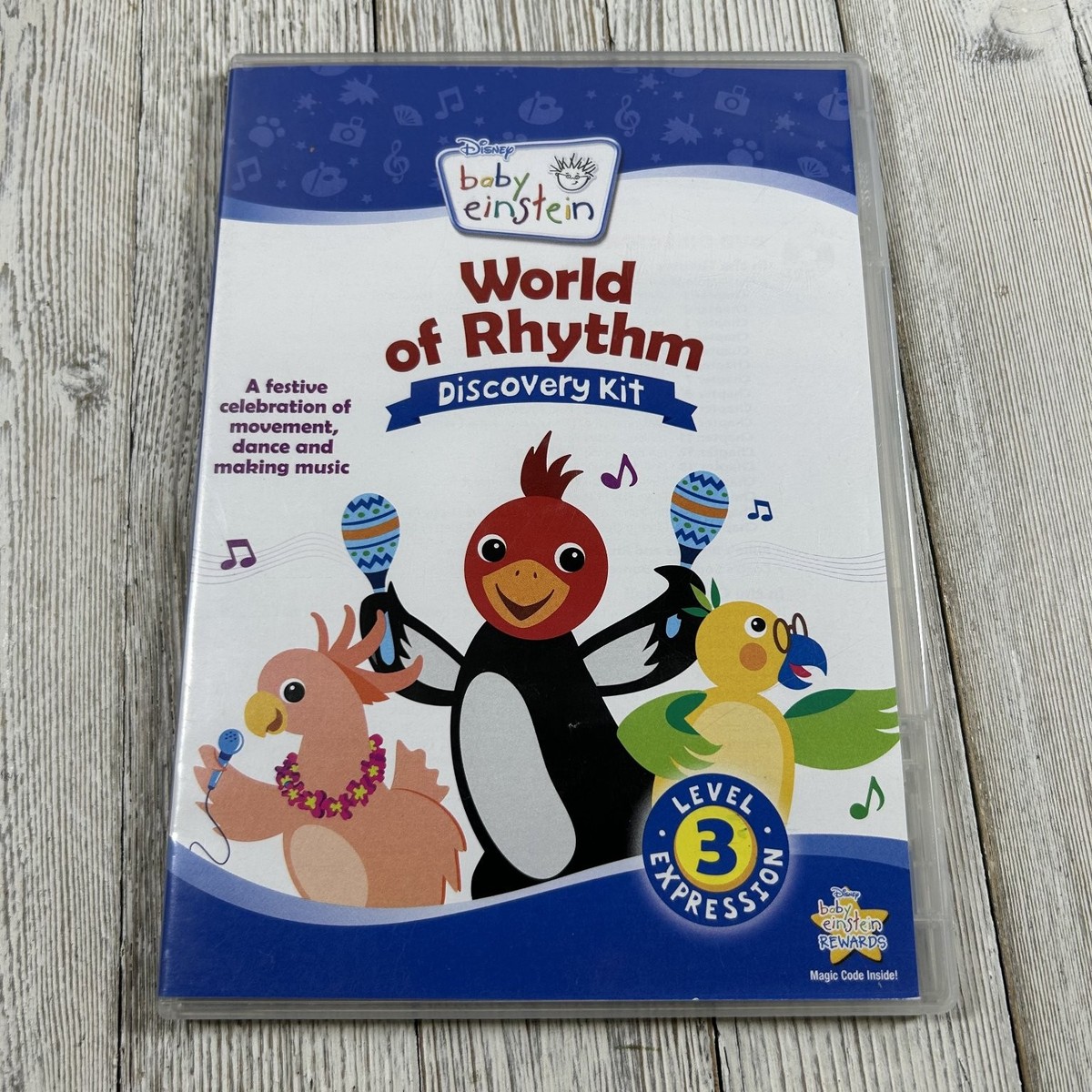Baby Einstein World of Rhythm DVD 2011 Discovery Kit NTSC Kids