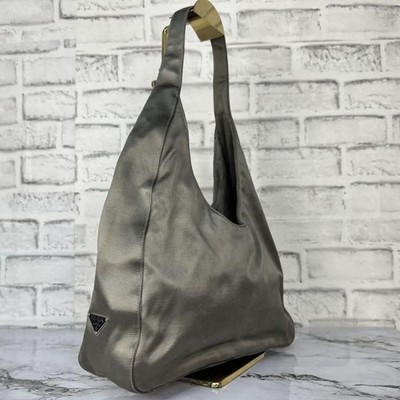 Rare Prada 1999Aw Hobo Bag Shoulder Triangle