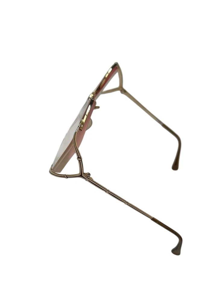 Marcos de gafas vintage WILSHIRE DESIGNS Mod 239 laterales abiertos cuadrados de gran tamaño Foto 4 de 4