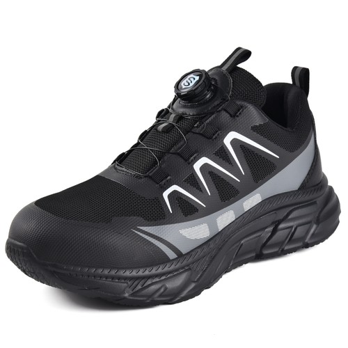 Mens Womens Safety Trainers Steel Toe Cap Work Boots Lightweight Hiking Shoes - Picture 22 of 22