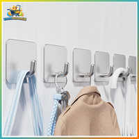Handtuchhalter 6Er Set Edelstahl Ohne Bohren, Selbstklebend FüR Bad KüChe