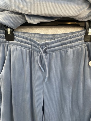 Xersion Girls Plus Tracksuit Hoodie Pants Activewear Velour Ribbed L (14) Blue - Picture 11 of 20