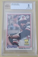 1978 O-PEE-CHEE Eddie Murray Rookie BVG 8 #154 RC
