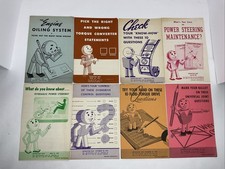 Chrysler Master Tech Lot Of 8 Completed 1948-1952 Training Questionnaires