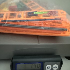 KNEX Motor Rods & Connectors Mixed 1.4 Pounds Bulk Lot K'NEX
