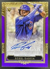 2020 Topps Five Star Robel Garcia Purple Rookie RC Auto Autograph #/50 Cubs