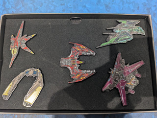 Star Citizen Alien Pin Badges Talon Defender Glaive Khartu al & Railen