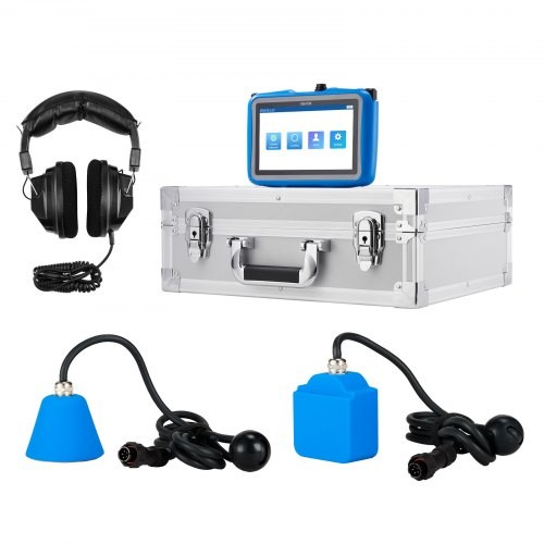 Pipe Water Leak Detector for Indoors, 1Hz-10000Hz, 7" Touchscreen Plumbing Water