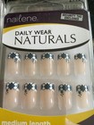 New 16 Packages Of Nailene Press on Nails French Tip Purple,blue,gold — photo 3