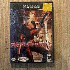 Rogue Ops (Nintendo GameCube, 2003) With Manual Working