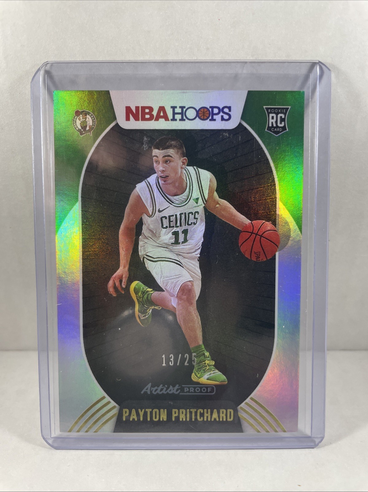 2020-21 Panini NBA HOOPS Payton Pritchard #204 Artist Proof /25 (RC)